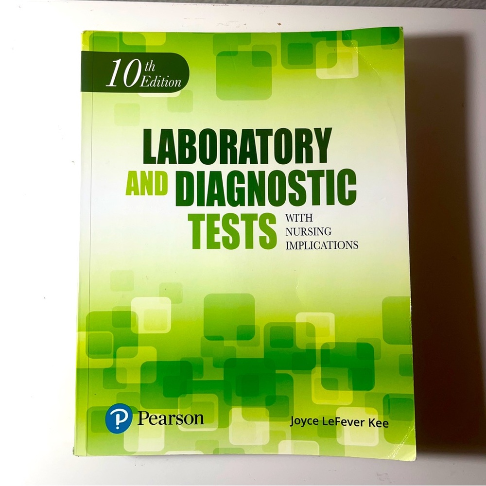 Lab & Dx Tests w/ Nursing Implications book